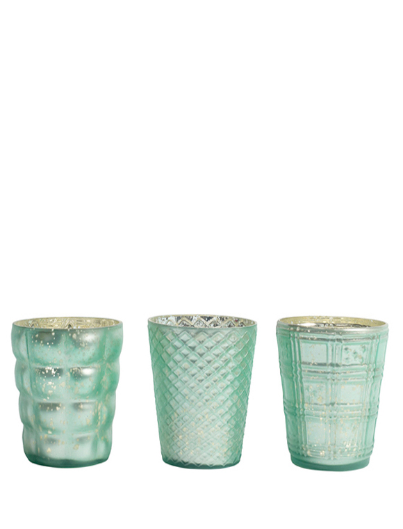 Windlicht 3er Set pastell von NORDAL &#9733; Kundenbewertung "Sehr gut" &#9733; 10&euro; Neukundenrabatt &#9733; Schnell verschickt &#9733; Günstig kaufen bei car-Moebel.de