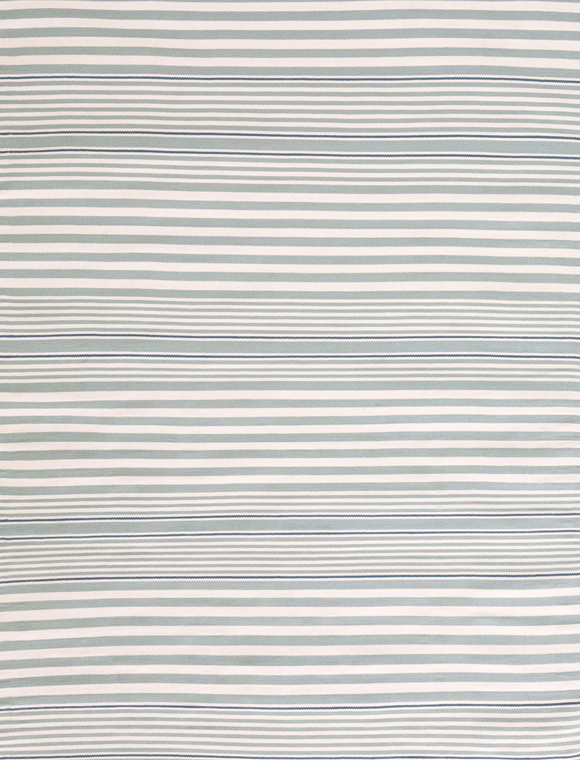 Teppich gestreift, blau/aqua von Dash & Albert &#9733; Kundenbewertung "Sehr gut" &#9733; 10&euro; Neukundenrabatt &#9733; Schnell verschickt &#9733; Günstig bei car-Moebel.de