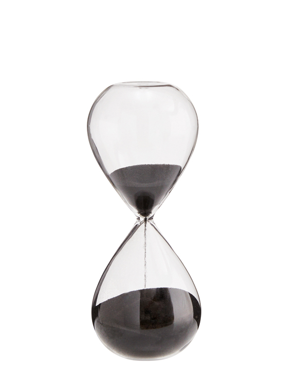 Sanduhr schwarzer Sand von MADAM STOLTZ &#9733; Kundenbewertung "Sehr gut" &#9733; 10&euro; Neukundenrabatt &#9733; Schnell verschickt &#9733; Günstig kaufen bei car-Moebel.de