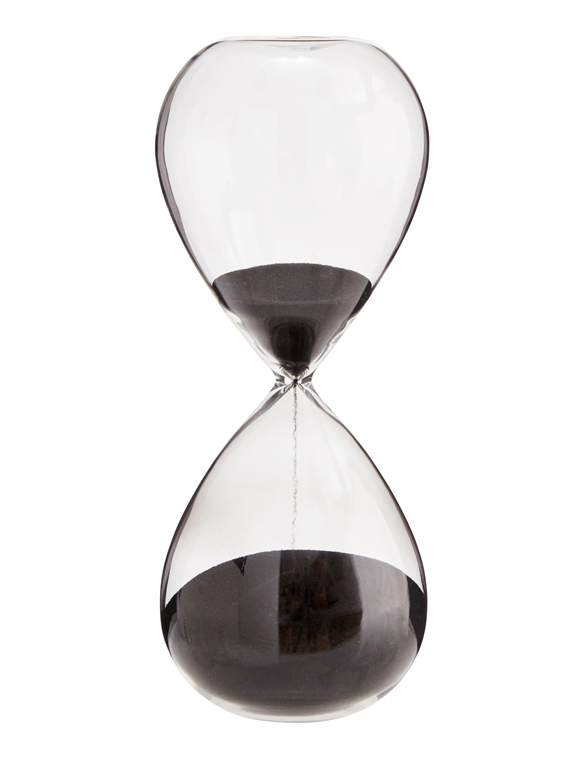 Sanduhr schwarzer Sand von MADAM STOLTZ &#9733; Kundenbewertung "Sehr gut" &#9733; 10&euro; Neukundenrabatt &#9733; Schnell verschickt &#9733; Günstig kaufen bei car-Moebel.de