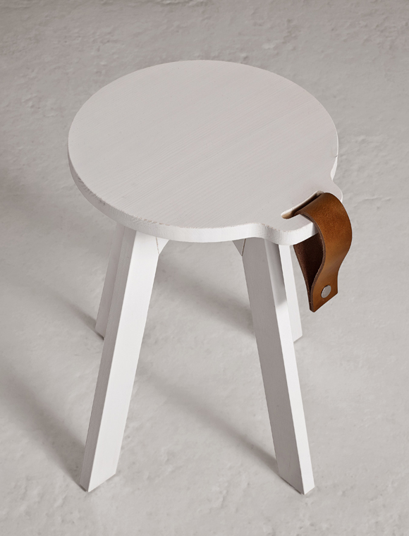 Hocker Country mit Lederschlaufe &#9733; Kundenbewertung "Sehr gut" &#9733; 10&euro; Rabatt für Neukunden &#9733; Schnell verschickt &#9733; Günstig bei car-Moebel.de