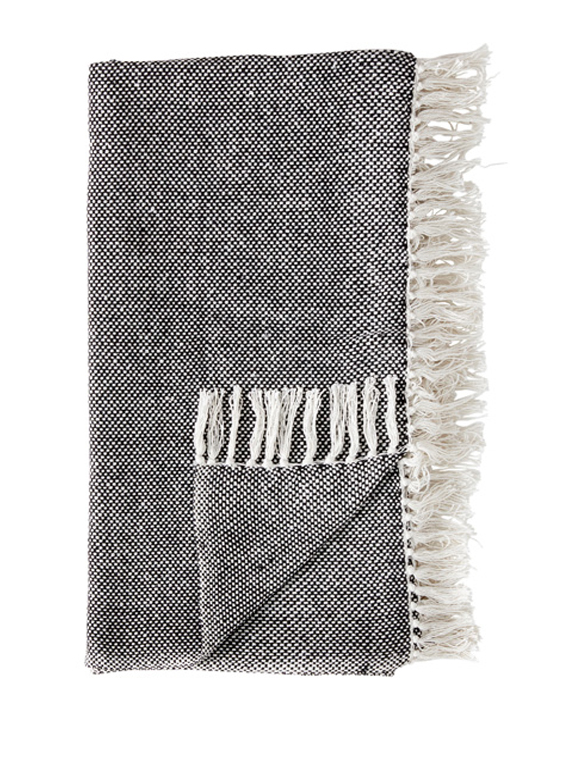 Plaid von HÜBSCH Interior &#9733; Kundenbewertung "Sehr gut" &#9733; 10&euro; Rabatt für Neukunden &#9733; Schnell verschickt &#9733; Jetzt günstig kaufen bei car-Moebel.de
