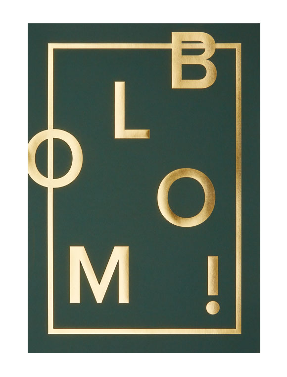 Poster Bloom von I LOVE MY TYPE &#9733; Kundenbewertung "Sehr gut" &#9733; 10&euro; Rabatt für Neukunden &#9733; Schnell verschickt &#9733; Günstig bei car-Moebel.de