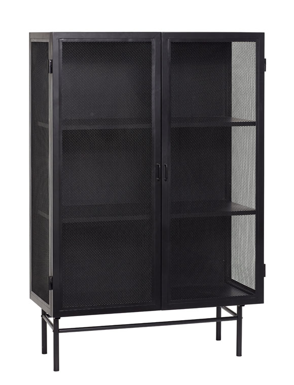 Vitrine Metall von HÜBSCH Interior &#9733; Kundenbewertung "Sehr gut" &#9733; 10&euro; Rabatt für Neukunden &#9733; Schnell verschickt &#9733; Günstig bei car-Moebel.de