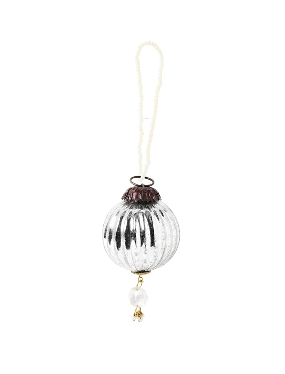 Weihnachtskugel lila mit Perlen von NORDAL &#9733; Kundenbewertung "Sehr gut" &#9733; 10&euro; Neukundenrabatt &#9733; Schnell verschickt &#9733; Jetzt kaufen bei car-Moebel.de
