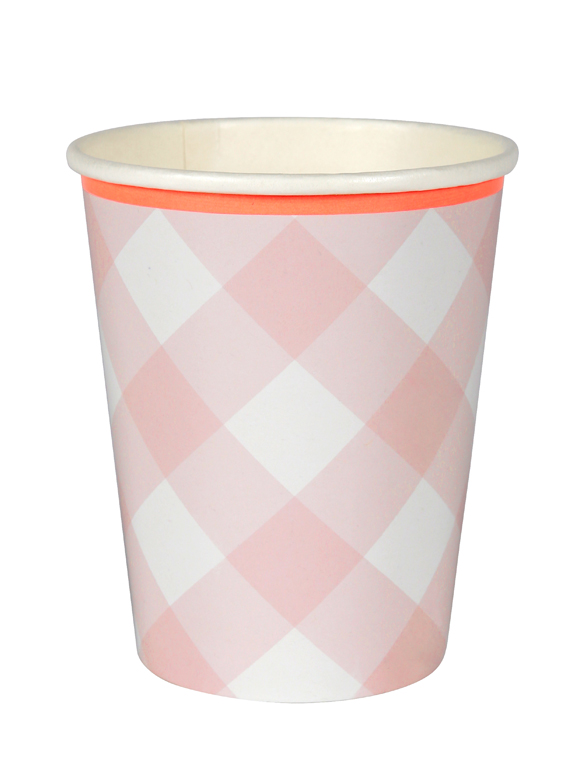 Partyset Vichy Karo von Meri Meri &#9733; Kundenbewertung "Sehr gut" &#9733; 10&euro; Rabatt für Neukunden &#9733; Schnell verschickt &#9733; Günstig bei car-Moebel.de