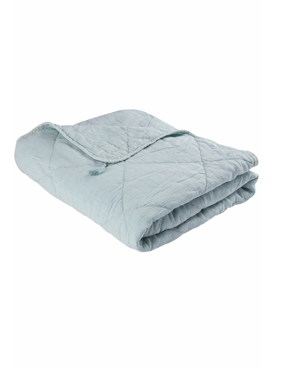 Schönes Baumwollplaid mit Quasten in vielen Farben &#9733; Kundenbewertung "Sehr gut" &#9733; 10&euro; Rabatt für Neukunden &#9733; Günstig bei car-Moebel.de