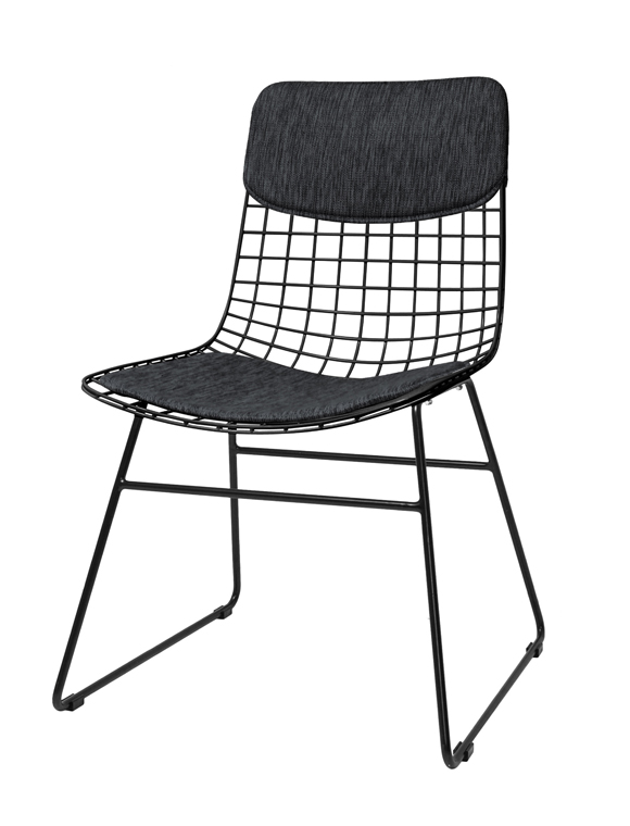 Sitzpolster für Metallstuhl von HKliving &#9733; Kundenbewertung "Sehr gut" &#9733; 12&percnt; Rabatt für Neukunden &#9733; Schnell verschickt &#9733; Jetzt kaufen bei car-Moebel.de