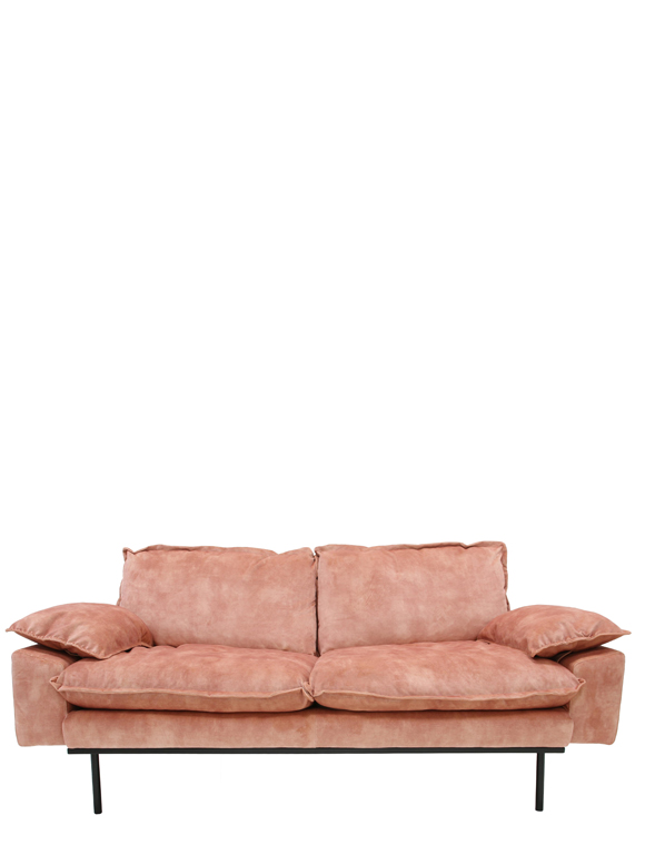 Retro 2er Sofa von HKliving &#9733; Kundenbewertung "Sehr gut" &#9733; 10&euro; Rabatt für Neukunden &#9733; Schnell verschickt &#9733; Jetzt günstig kaufen bei car-Moebel.de