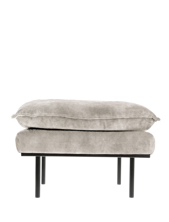 Retro Polsterhocker von HKliving &#9733; Kundenbewertung "Sehr gut" &#9733; 10&euro; Rabatt für Neukunden &#9733; Schnell verschickt &#9733; Jetzt günstig kaufen bei car-Moebel.de