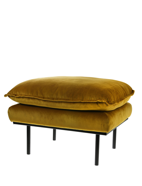 Retro Polsterhocker von HKliving &#9733; Kundenbewertung "Sehr gut" &#9733; 10&euro; Rabatt für Neukunden &#9733; Schnell verschickt &#9733; Jetzt günstig kaufen bei car-Moebel.de