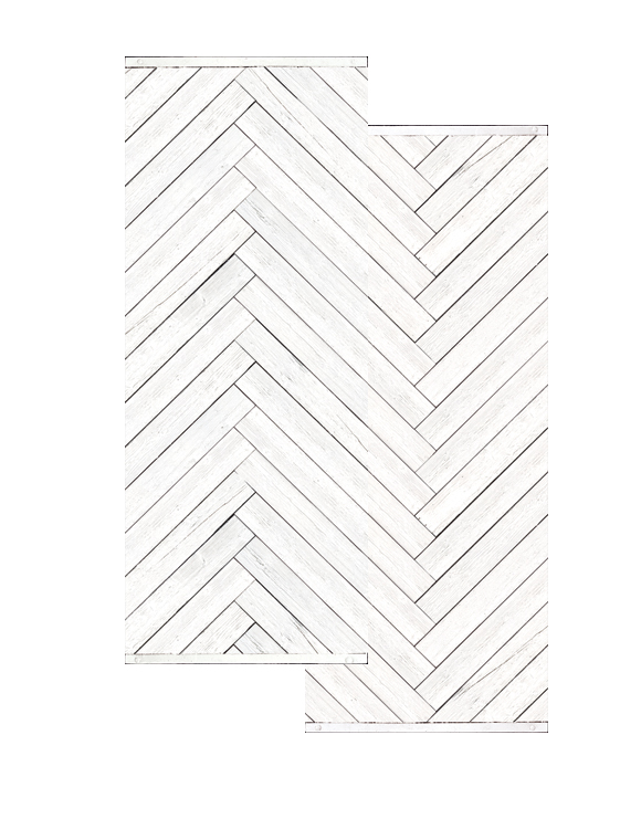 Vinylmatte White Fishbone von Beija Flor &#9733; Kundenbewertung "Sehr gut" &#9733; 10&euro; Neukundenrabatt &#9733; Schnell verschickt &#9733; Günstig bei car-Moebel.de