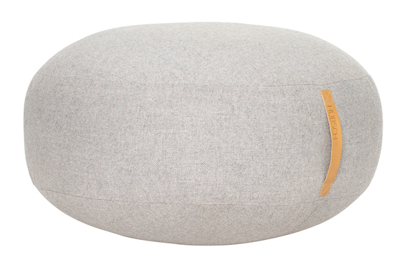 Pouf rund von HÜBSCH Interior &#9733; Kundenbewertung "Sehr gut" &#9733; 10&euro; Rabatt für Neukunden &#9733; Schnell verschickt &#9733; Günstig bei car-Moebel.de