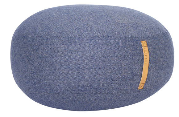 Pouf rund von HÜBSCH Interior &#9733; Kundenbewertung "Sehr gut" &#9733; 10&euro; Rabatt für Neukunden &#9733; Schnell verschickt &#9733; Günstig bei car-Moebel.de