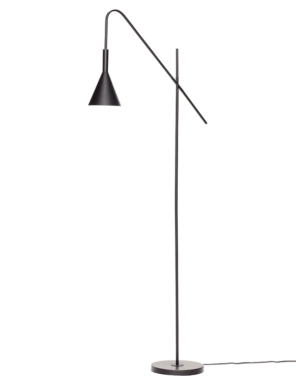 Stehleuchte in schwarz von Hübsch Interior &#9733; Kundenbewertung "Sehr gut" &#9733; 10&euro; Rabatt für Neukunden &#9733; Jetzt günstig kaufen bei car-Moebel.de