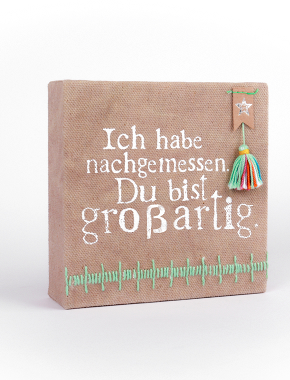 Mini Leinwand von good old friends &#9733; Kundenbewertung "Sehr gut" &#9733; 10&euro; Rabatt für Neukunden &#9733; Schnell verschickt &#9733; Günstig bei car-Moebel.de