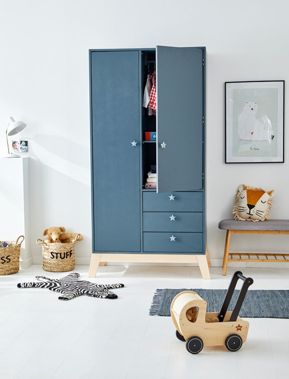 Kleiderschrank Scandic &#9733; Kundenbewertung "Sehr gut" &#9733; 10&euro; Rabatt für Neukunden &#9733; Schnell verschickt &#9733; Jetzt günstig kaufen bei car-Moebel.de