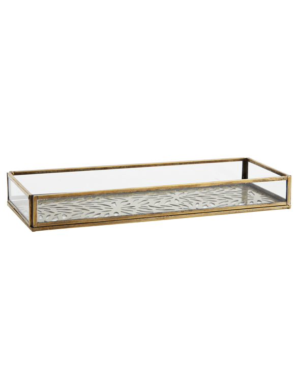 Box aus Glas von Madam Stoltz &#9733; Kundenbewertung "Sehr gut" &#9733; 10&euro; Neukundenrabatt &#9733; Schnell verschickt &#9733; Günstig bei car-Moebel.de