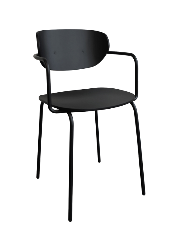 Stuhl aus Holz und Metall von HÜBSCH Interior &#9733; Kundenbewertung "Sehr gut" &#9733; 10&euro; Rabatt für Neukunden &#9733; Günstig bei car-Moebel.de