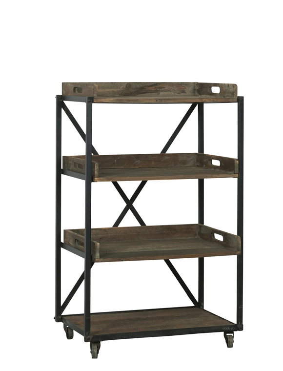 Regal auf Rädern mit Holztabletts von Ib Laursen &#9733; Kundenbewertung "Sehr gut" &#9733; 10&euro; Rabatt für Neukunden &#9733; Jetzt günstig kaufen bei car-Moebel.de