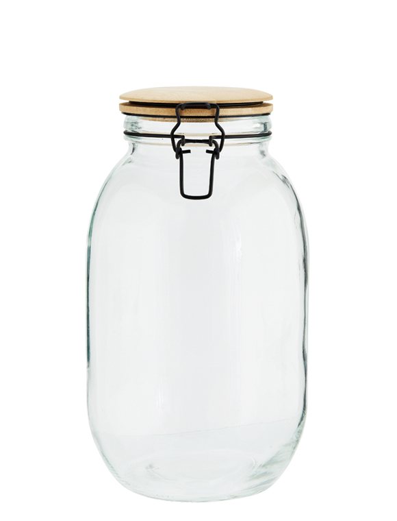 Vorratsglas mit Bambusdeckel Madam Stoltz &#9733; Kundenbewertung "Sehr gut" &#9733; 10&euro; Neukundenrabatt &#9733; Schnell verschickt &#9733; Günstig bei car-Moebel.de