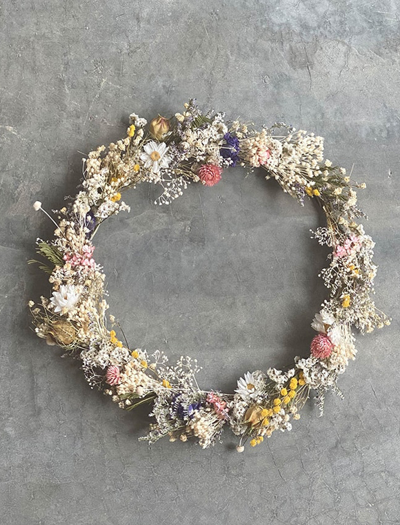 Trockenblumen Kranz &#9733; Kundenbewertung "Sehr gut" &#9733; 10&euro; Rabatt für Neukunden &#9733; Schnell verschickt &#9733; Jetzt günstig kaufen bei car-Moebel.de