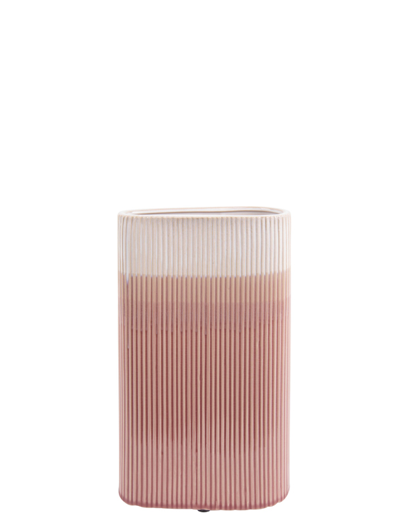 Vase Triangle aus Keramik von present time &#9733; Kundenbewertung "Sehr gut" &#9733; 10&euro; Rabatt für Neukunden &#9733; Jetzt günstig kaufen bei car-Moebel.de