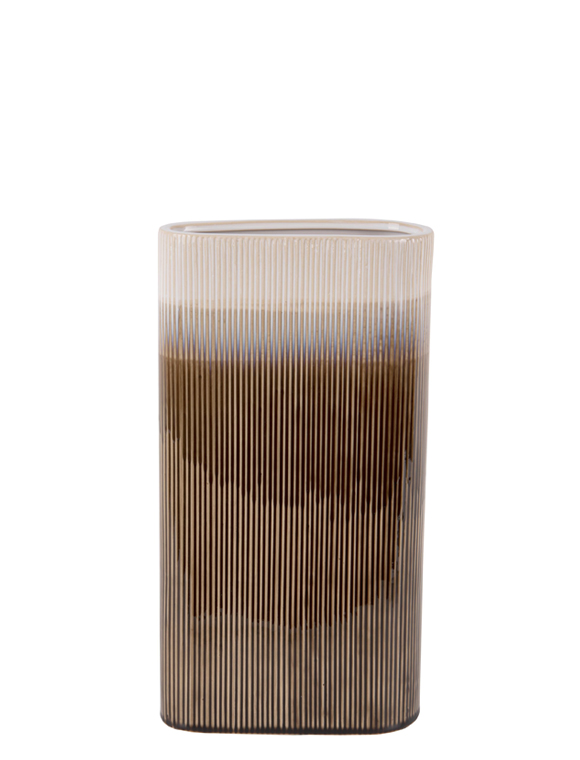 Vase Triangle aus Keramik von present time &#9733; Kundenbewertung "Sehr gut" &#9733; 10&euro; Rabatt für Neukunden &#9733; Jetzt günstig kaufen bei car-Moebel.de