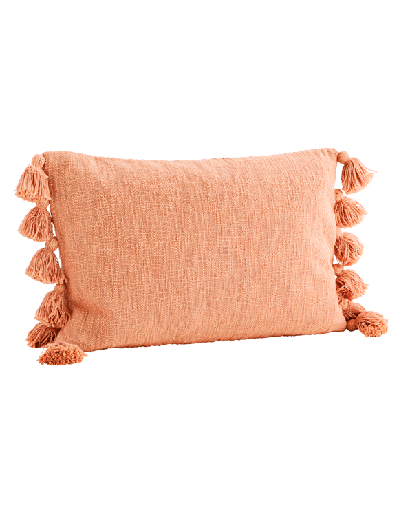 Kissenbezug mit Quasten von MADAM STOLTZ  &#9733; Kundenbewertung "Sehr gut" &#9733; 10&euro; Rabatt für Neukunden &#9733; Jetzt günstig kaufen bei car-Moebel.de