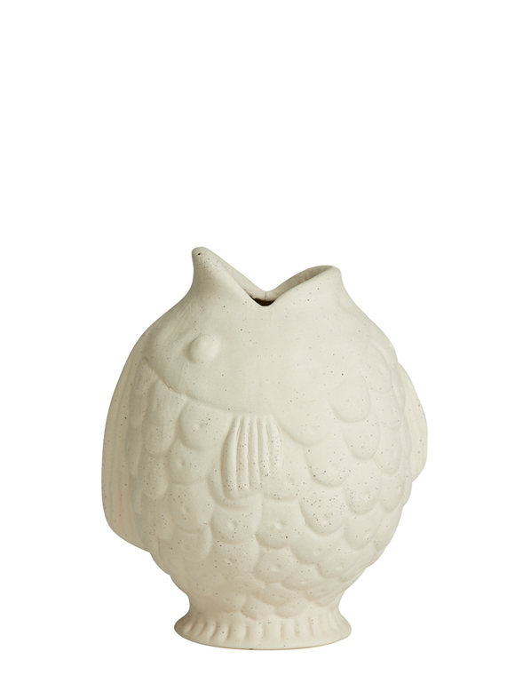 Fisch Vase Ducie aus Steingut von Nordal &#9733; Kundenbewertung "Sehr gut" &#9733; 10&euro; Rabatt für Neukunden &#9733; Schnell verschickt &#9733; Jetzt bei car-Moebel.de