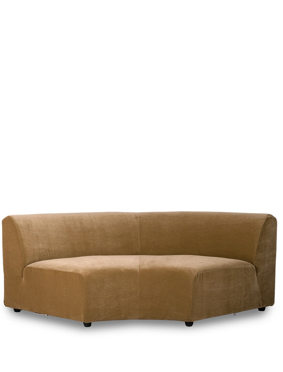 Modulsofa Jax Samt mustard von HKliving &#9733; Kundenbewertung "Sehr gut" &#9733; 10% Rabatt für Neukunden &#9733; Jetzt günstig kaufen bei car-Moebel.de