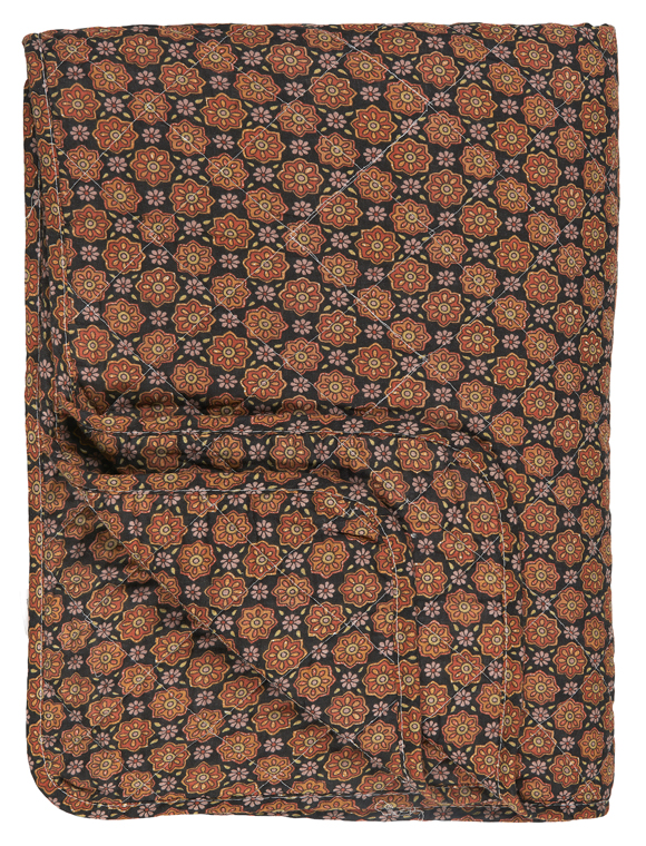 Quilt mit Muster aus Baumwolle von Ib Laursen &#9733; Kundenbewertung "Sehr gut" &#9733; 10&euro; Rabatt für Neukunden &#9733; Schnell verschickt &#9733; Günstig bei car-Moebel.de