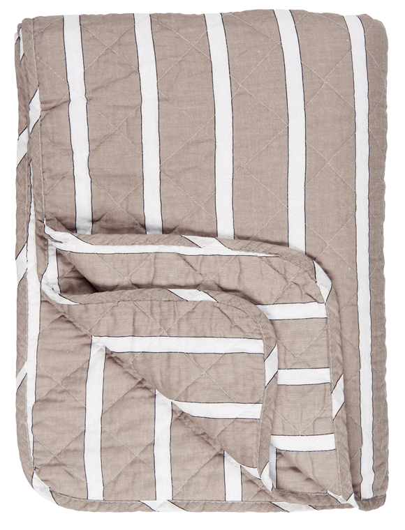 Quilt mit Muster aus Baumwolle von Ib Laursen &#9733; Kundenbewertung "Sehr gut" &#9733; 10&euro; Rabatt für Neukunden &#9733; Schnell verschickt &#9733; Günstig bei car-Moebel.de