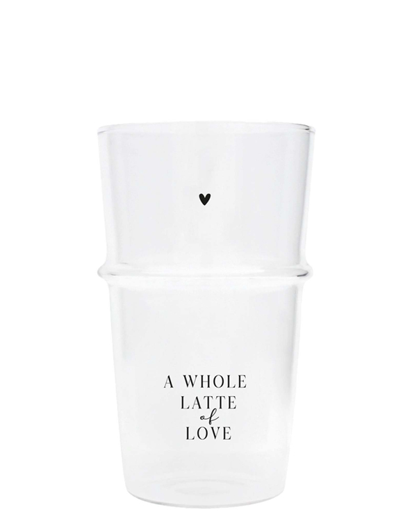 Latte Macc. Glas mit Herz v. Bastion Collections &#9733; Kundenbewertung "Sehr gut" &#9733; 10&euro; Rabatt für Neukunden &#9733; Schnell verschickt &#9733; Jetzt bei car-Moebel.de