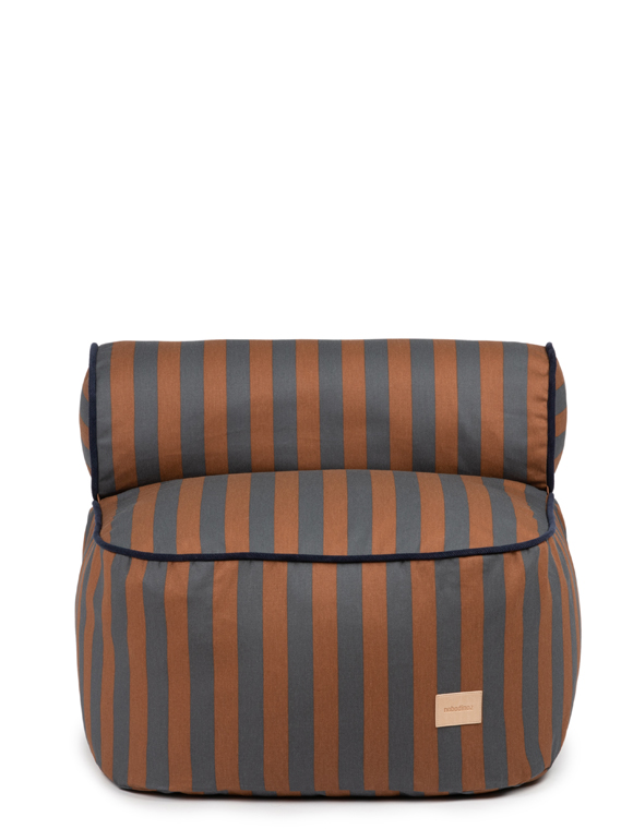 Sitzsack Majestic mit Streifen von Nobodinoz &#9733; Kundenbewertung "Sehr gut" &#9733; 10&euro; Rabatt für Neukunden &#9733; Schnell verschickt &#9733; Günstig bei car-Moebel.de
