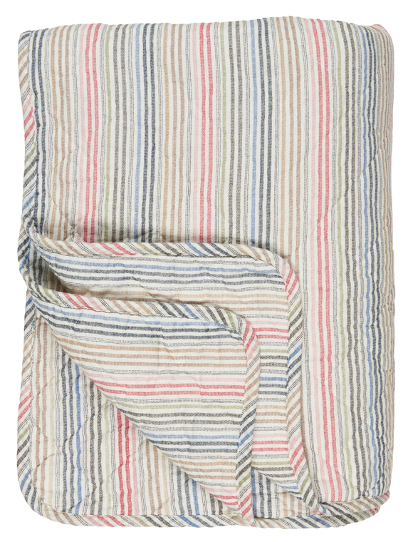 Quilt mit Muster aus Baumwolle von Ib Laursen &#9733; Kundenbewertung "Sehr gut" &#9733; 10&euro; Rabatt für Neukunden &#9733; Schnell verschickt &#9733; Günstig bei car-Moebel.de