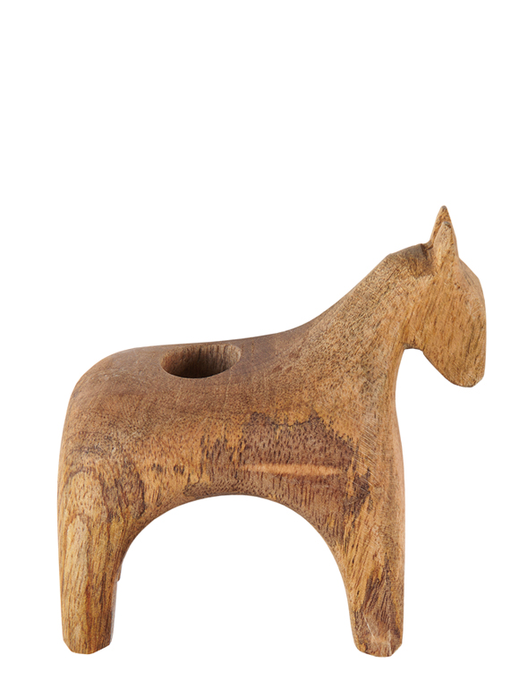 Kerzenhalter Pferd aus Holz von Ib Laursen &#9733; Kundenbewertung "Sehr gut" &#9733; 10&euro; Rabatt für Neukunden &#9733; Schnell verschickt &#9733; Günstig bei car-Moebel.de