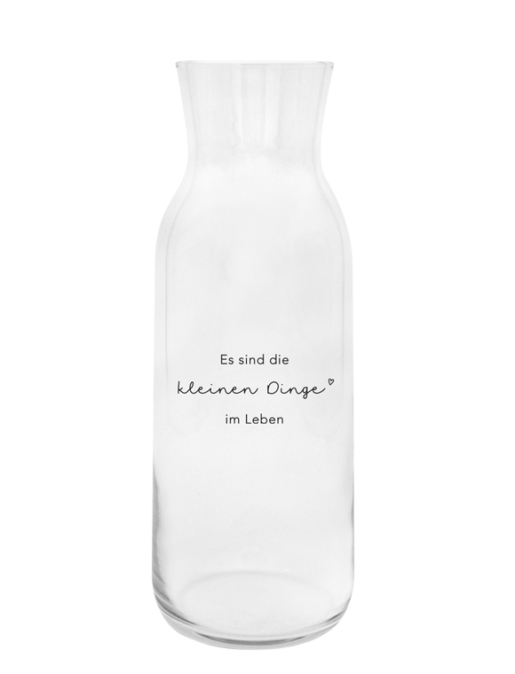 Karaffe aus Glas (1 Liter) von Eulenschnitt &#9733; Kundenbewertung "Sehr gut" &#9733; 10&euro; Rabatt für Neukunden &#9733; Schnell verschickt &#9733; Günstig bei car-Moebel.de
