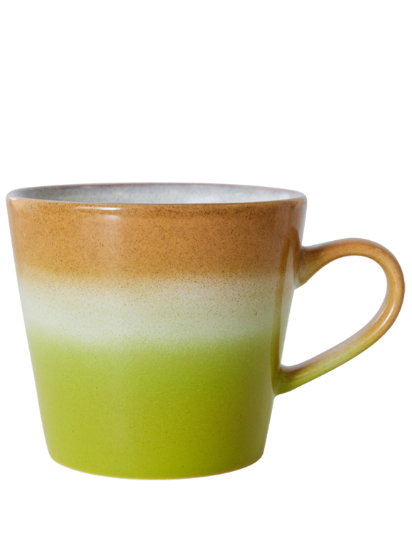 Cappuccinotasse 70's von HK Living &#9733; Kundenbewertung "Sehr gut" &#9733; 10&euro; Rabatt für Neukunden &#9733; Schnell verschickt &#9733; Günstig bei car-Moebel.de