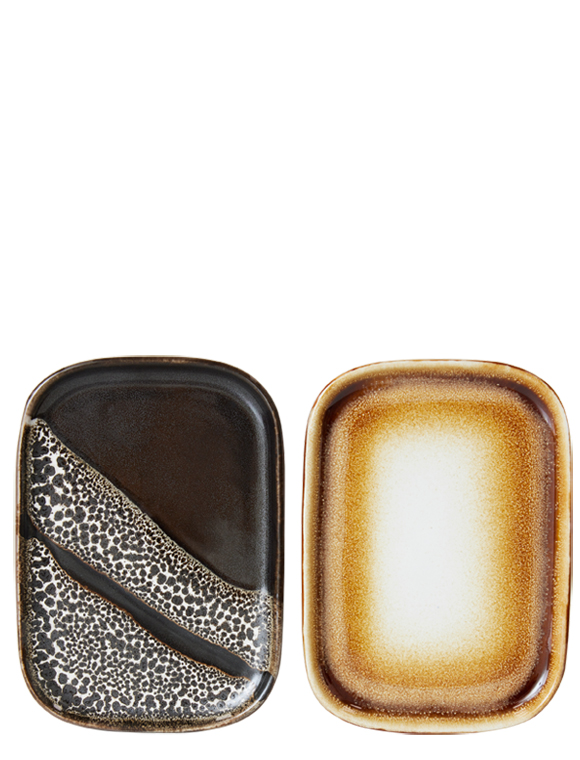 kleine Tabletts aus Keramik von HK Living &#9733; Kundenbewertung "Sehr gut" &#9733; 10&euro; Rabatt für Neukunden &#9733; Schnell verschickt &#9733; Günstig bei car-Moebel.de