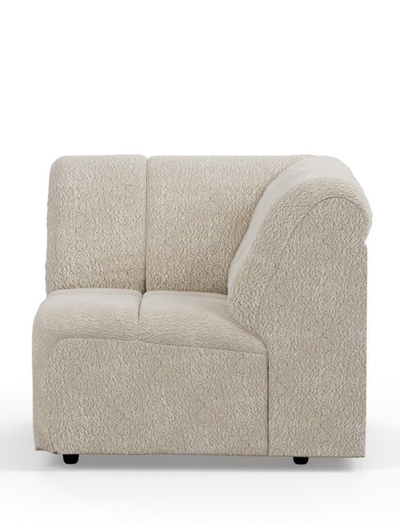 Wave Couch mit Bouclé Bezug von HKliving &#9733; Kundenbewertung "Sehr gut" &#9733; 10&euro; Rabatt für Neukunden &#9733; Jetzt günstig kaufen bei car-Moebel.de