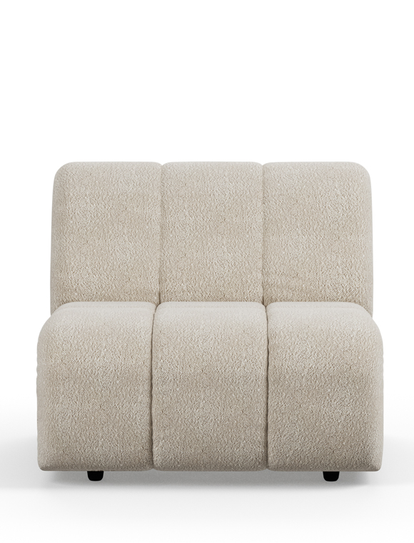 Wave Couch mit Bouclé Bezug von HKliving &#9733; Kundenbewertung "Sehr gut" &#9733; 10&euro; Rabatt für Neukunden &#9733; Jetzt günstig kaufen bei car-Moebel.de