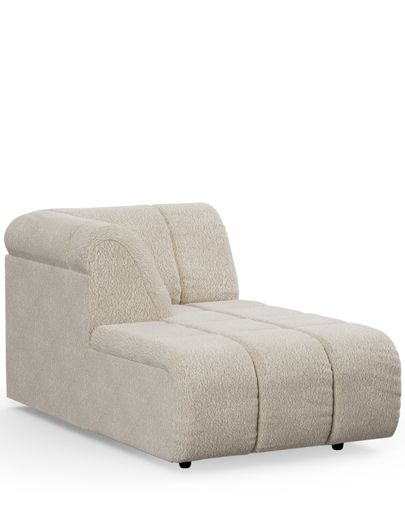 Wave Couch mit Bouclé Bezug von HKliving &#9733; Kundenbewertung "Sehr gut" &#9733; 10&euro; Rabatt für Neukunden &#9733; Jetzt günstig kaufen bei car-Moebel.de