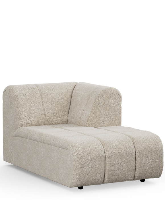 Wave Couch mit Bouclé Bezug von HKliving &#9733; Kundenbewertung "Sehr gut" &#9733; 10&euro; Rabatt für Neukunden &#9733; Jetzt günstig kaufen bei car-Moebel.de