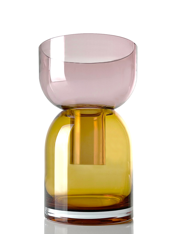 Flip Vase, mundgeblasenes Glas von Cloudnola &#9733; Kundenbewertung "Sehr gut" &#9733; 10&euro; Rabatt für Neukunden &#9733; Schnell verschickt &#9733; Günstig bei car-Moebel.de