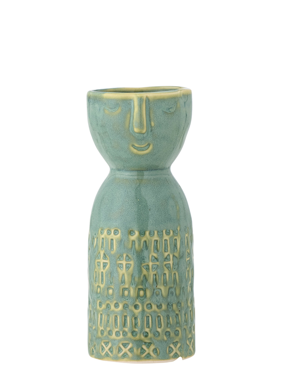 Vase Embla, 14,5xØ6 cm aus Steingut von Bloomingville &#9733; Kundenbewertung "Sehr gut"  &#9733; 10&euro; Neukundenrabatt &#9733; Schnell verschickt &#9733; "Neu" jetzt entdecken
