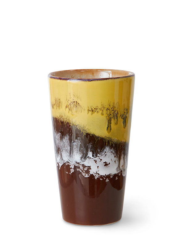 Latte Macchiato Becher 70"s von HKliving &#9733; Kundenbewertung "Sehr gut" &#9733; 12&percnt; Rabatt für Neukunden &#9733; Schnell verschickt &#9733; Günstig bei car-Moebel.de