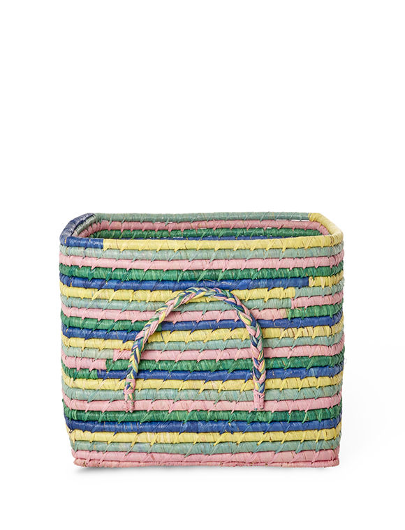 Quadratisch Raffia Aufbewahrungskorb von rice &#9733; Kundenbewertung "Sehr gut" &#9733; 12&percnt; Rabatt für Neukunden &#9733; Jetzt günstig kaufen bei car-Moebel.de