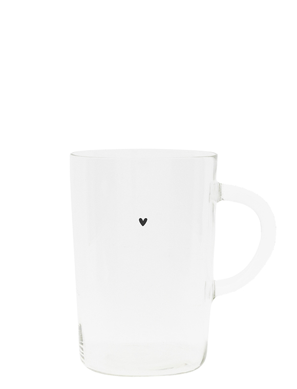 Teeglas mit Henkel 11xØ8 cm von Bastion Collections &#9733; Kundenbewertung "Sehr gut" &#9733; 12&percnt; Neukundenrabatt &#9733; Schnell verschickt &#9733; Bei car-Moebel.de