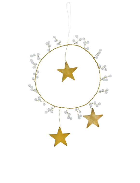 Weihnachtsschmuck Star Ring von house doctor &#9733; Kundenbewertung "Sehr gut" &#9733; 10&euro; Rabatt für Neukunden &#9733; Schnell verschickt &#9733; Günstig bei car-Moebel.de
